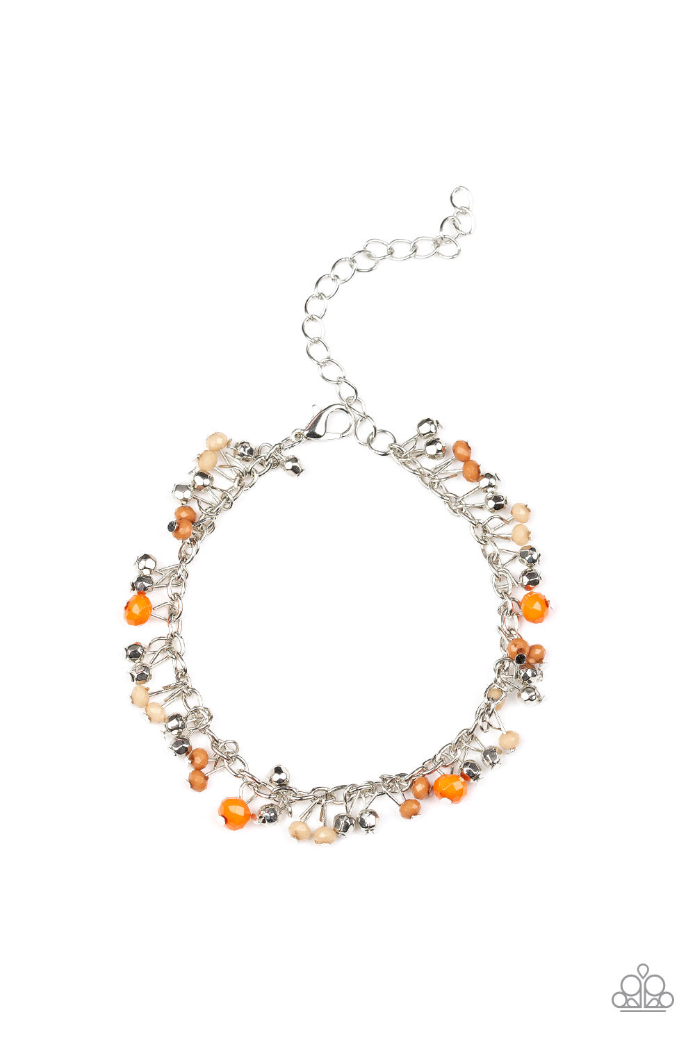 Paparazzi Accessories - Aquatic Adventure - Orange Bracelet