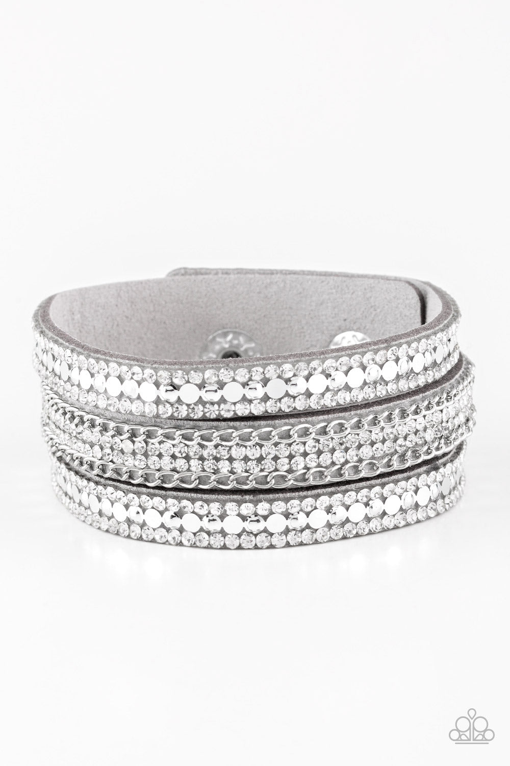 Paparazzi Accessories - Fashion Fanatic - Silver Bracelet