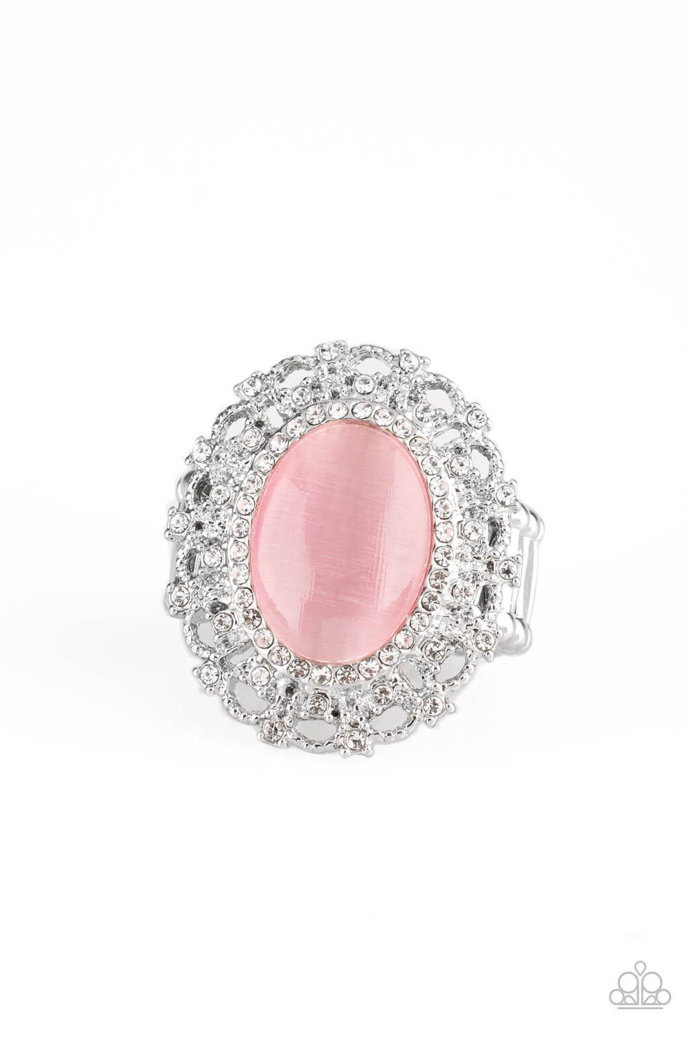 Paparazzi Accessories - BAROQUE The Spell - Pink Ring