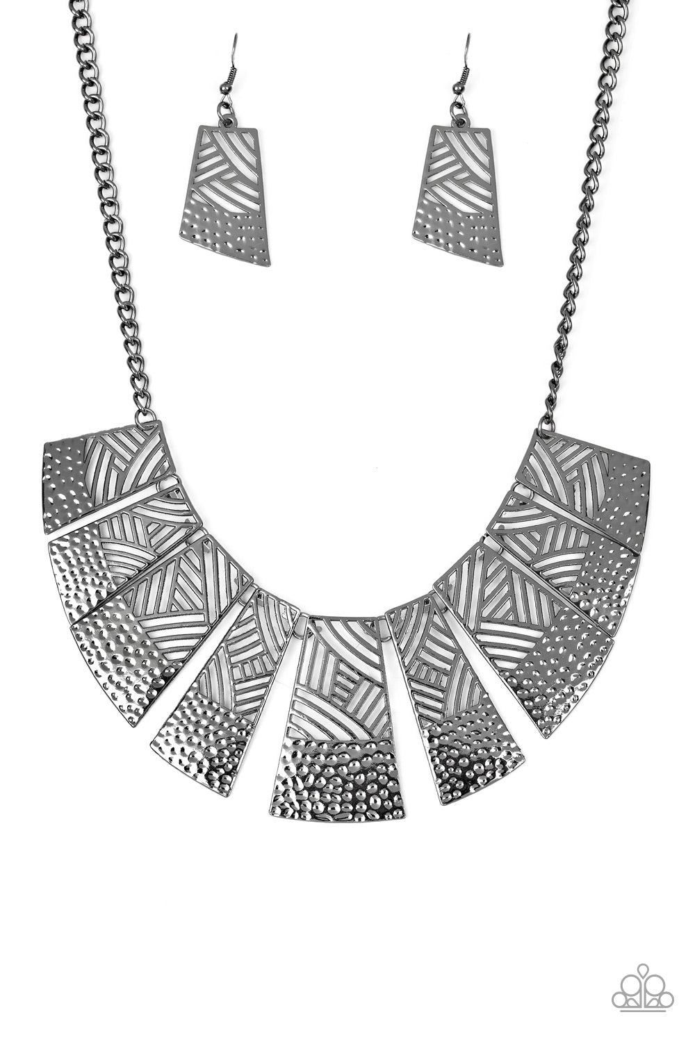 Paparazzi Acessories - Jungle Cat Jam - Black Necklace