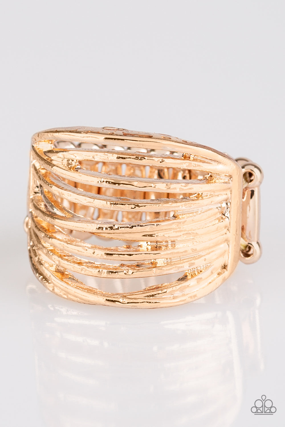 Paparazzi Accessories -Give Me Space - Rose Gold Ring