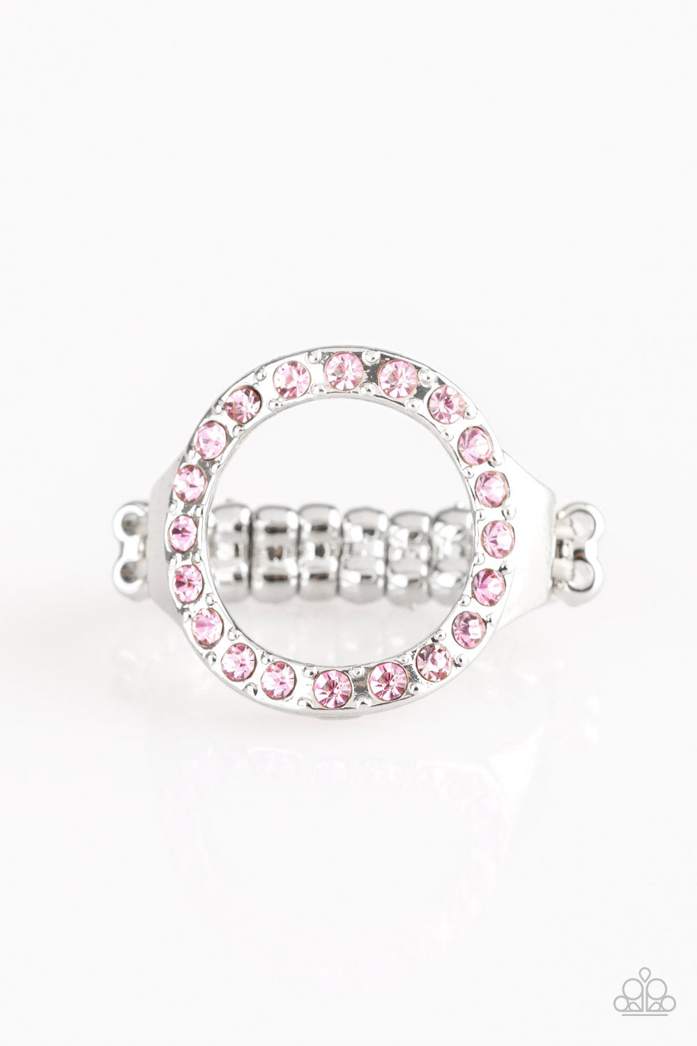 Paparazzi Accessories - One-GLAM Band - Pink Ring