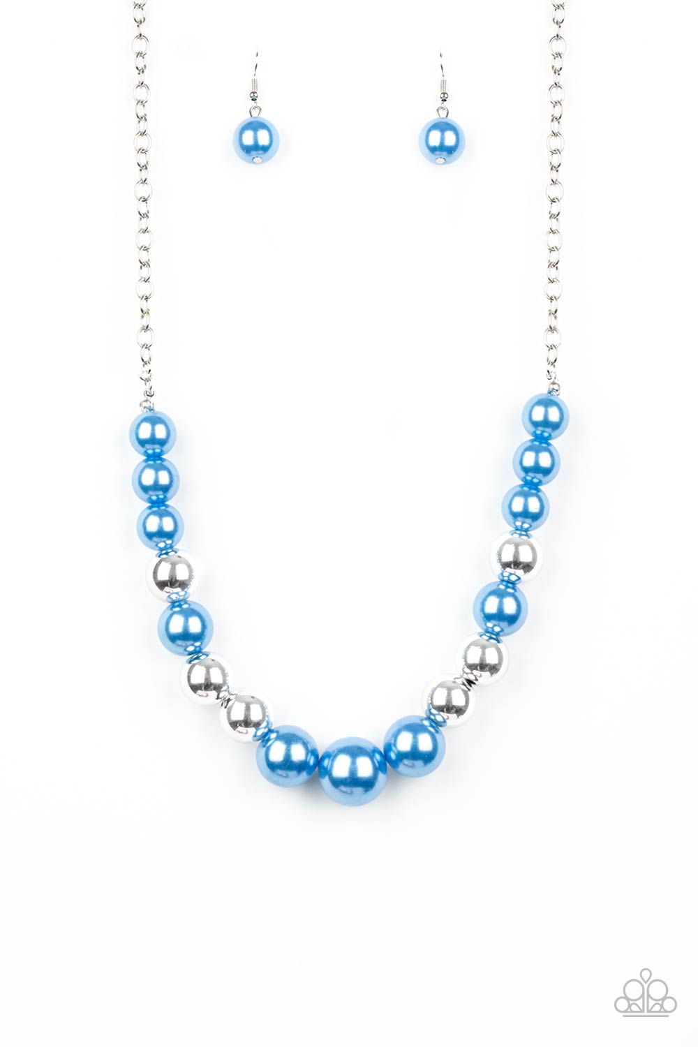 Paparazzi Accessories - Take Note - Blue Necklace