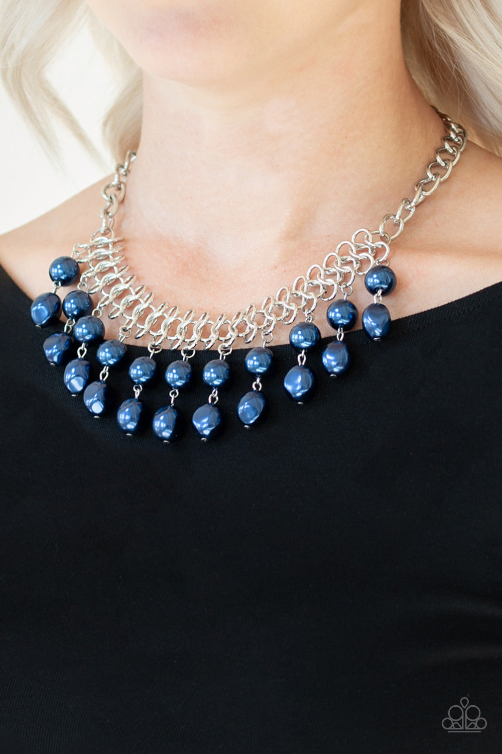 Paparazzi Accessories - 5th Avenue Fleek - Blue Necklace