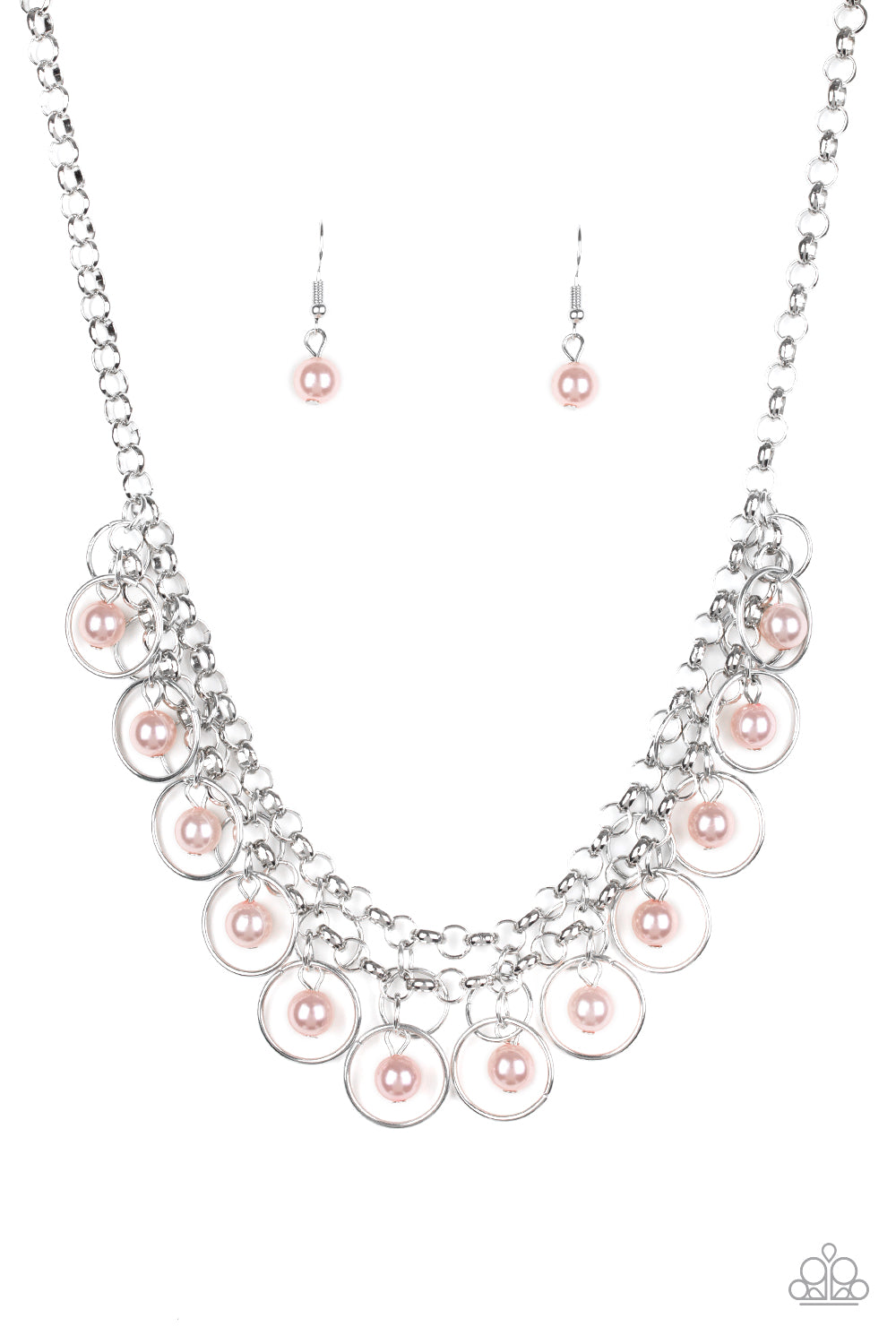 Paparazzi Accessories - Party Time - Pink Necklace