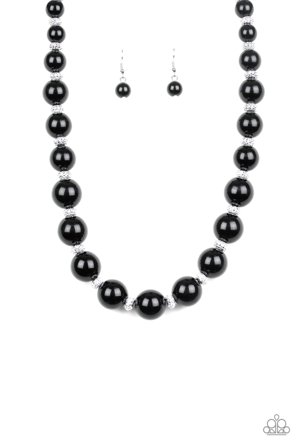 Paparazzi Accessories - Uptown Heiress - Black Necklace