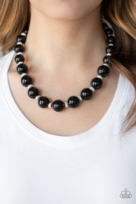 Paparazzi Accessories - Uptown Heiress - Black Necklace