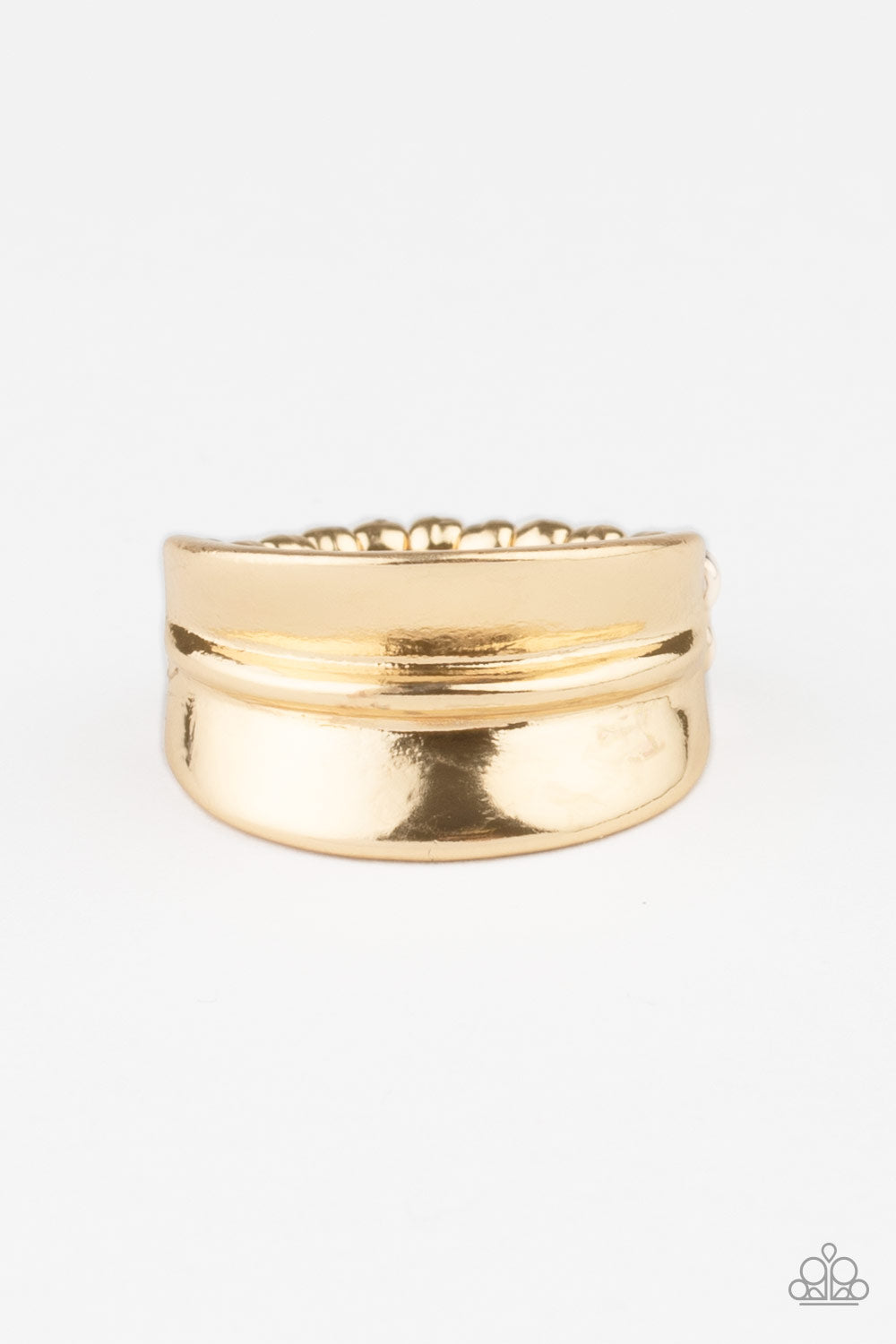 Paparazzi Accessories - Band Together - Gold Ring