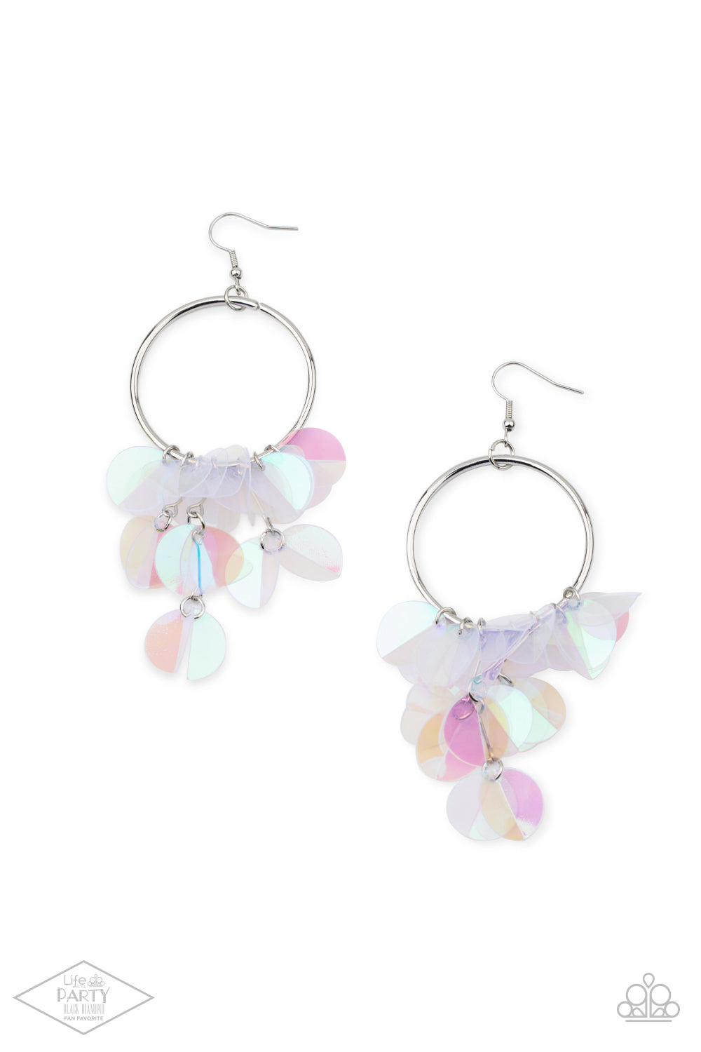Paparazzi Accessories - Holographic Hype - Multi Earring