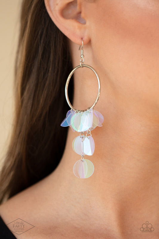 Paparazzi Accessories - Holographic Hype - Multi Earring