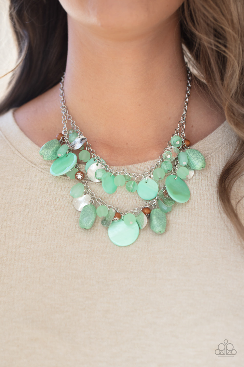 Paparazzi Accessories - Spring Goddess - Green Necklace