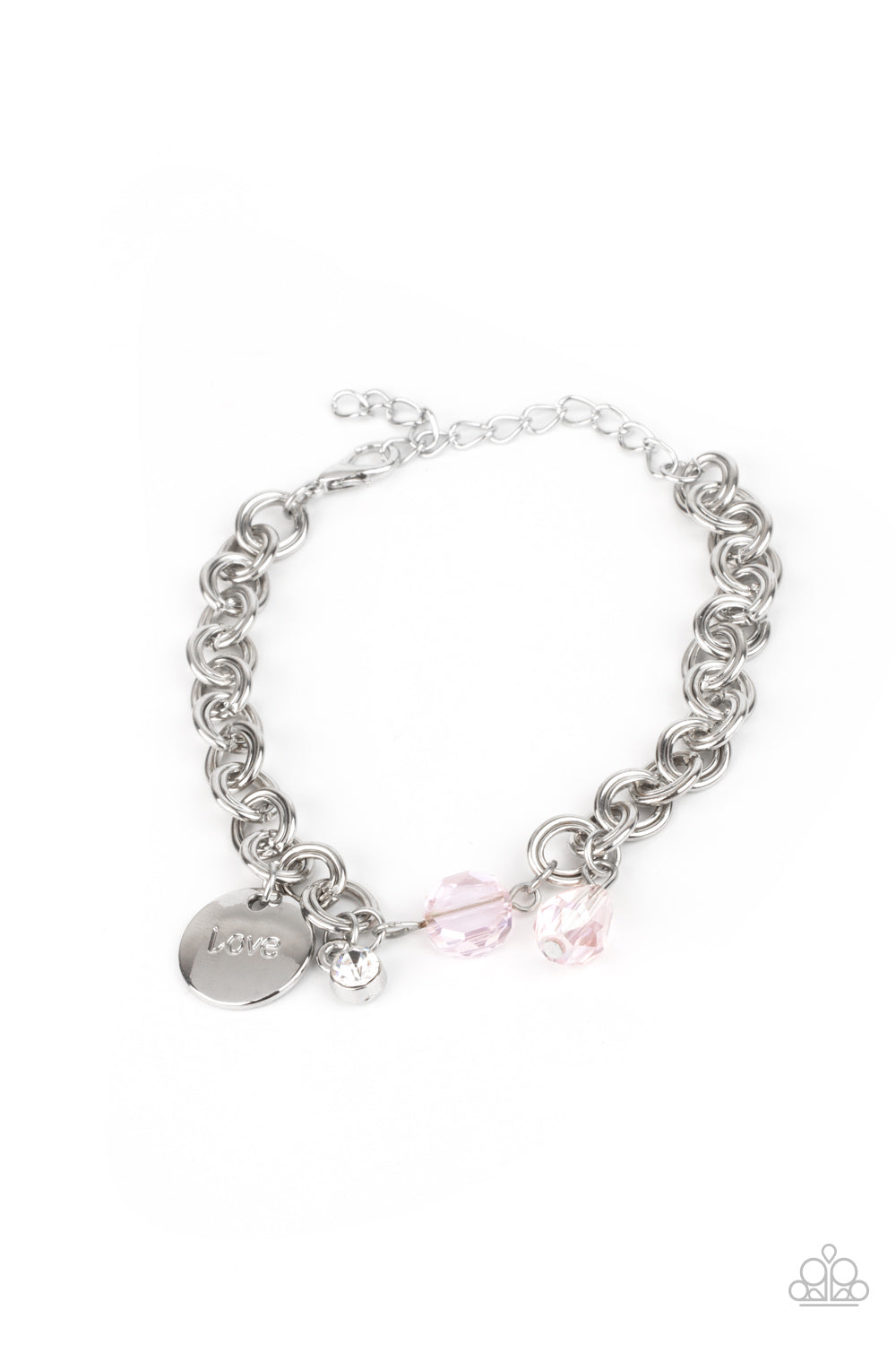 Paparazzi Accessories - Lovable Luster - Pink Bracelet