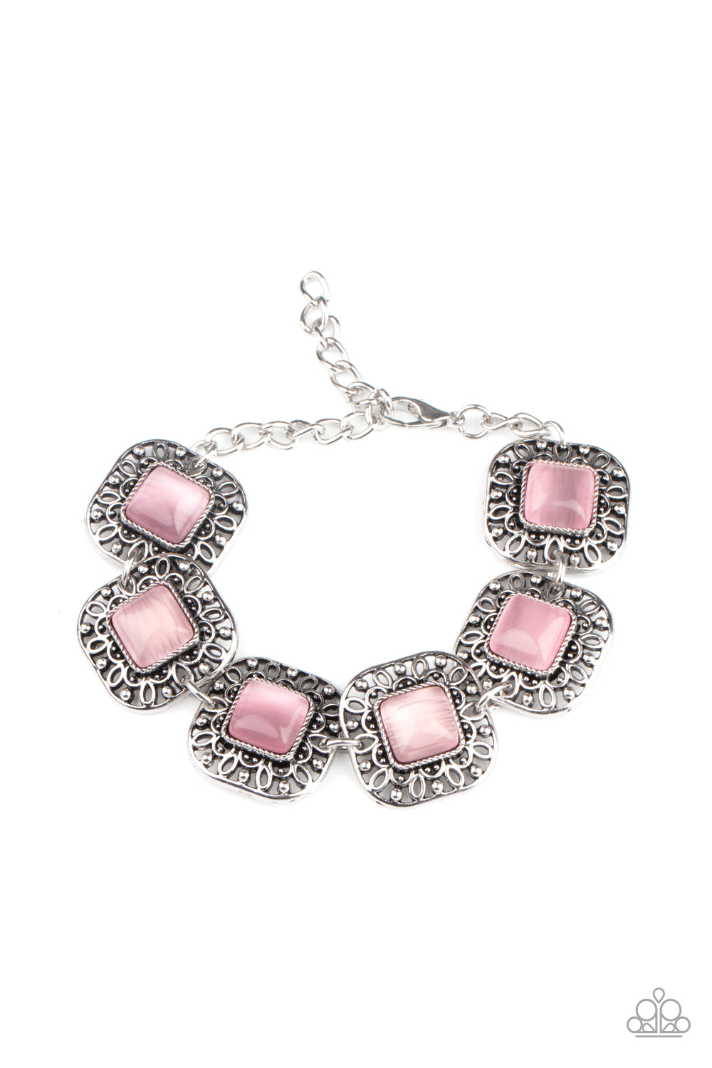 Paparazzi Accessories - Dreamy Destinations - Pink Bracelet