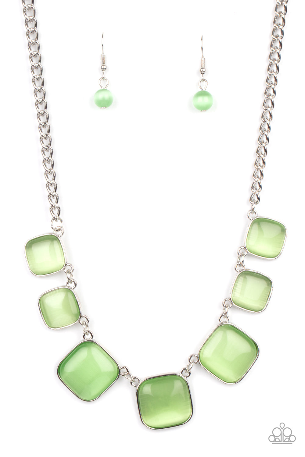 Paparazzi Accessories - Aura Allure - Green Necklace