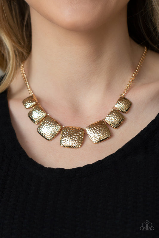 Paparazzi Accessories - Keeping It RELIC - Gold Necklace