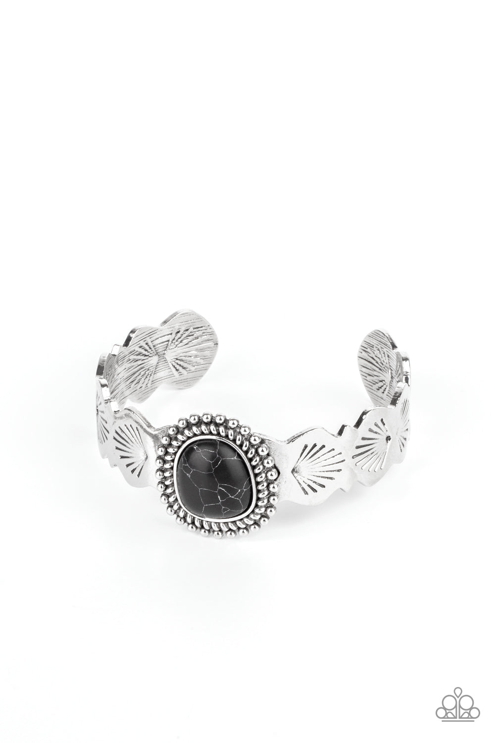 Paparazzi Accessories - Oceanic Oracle - Black Bracelet