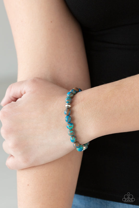 Paparazzi Accessories - Awakened - Blue Bracelet