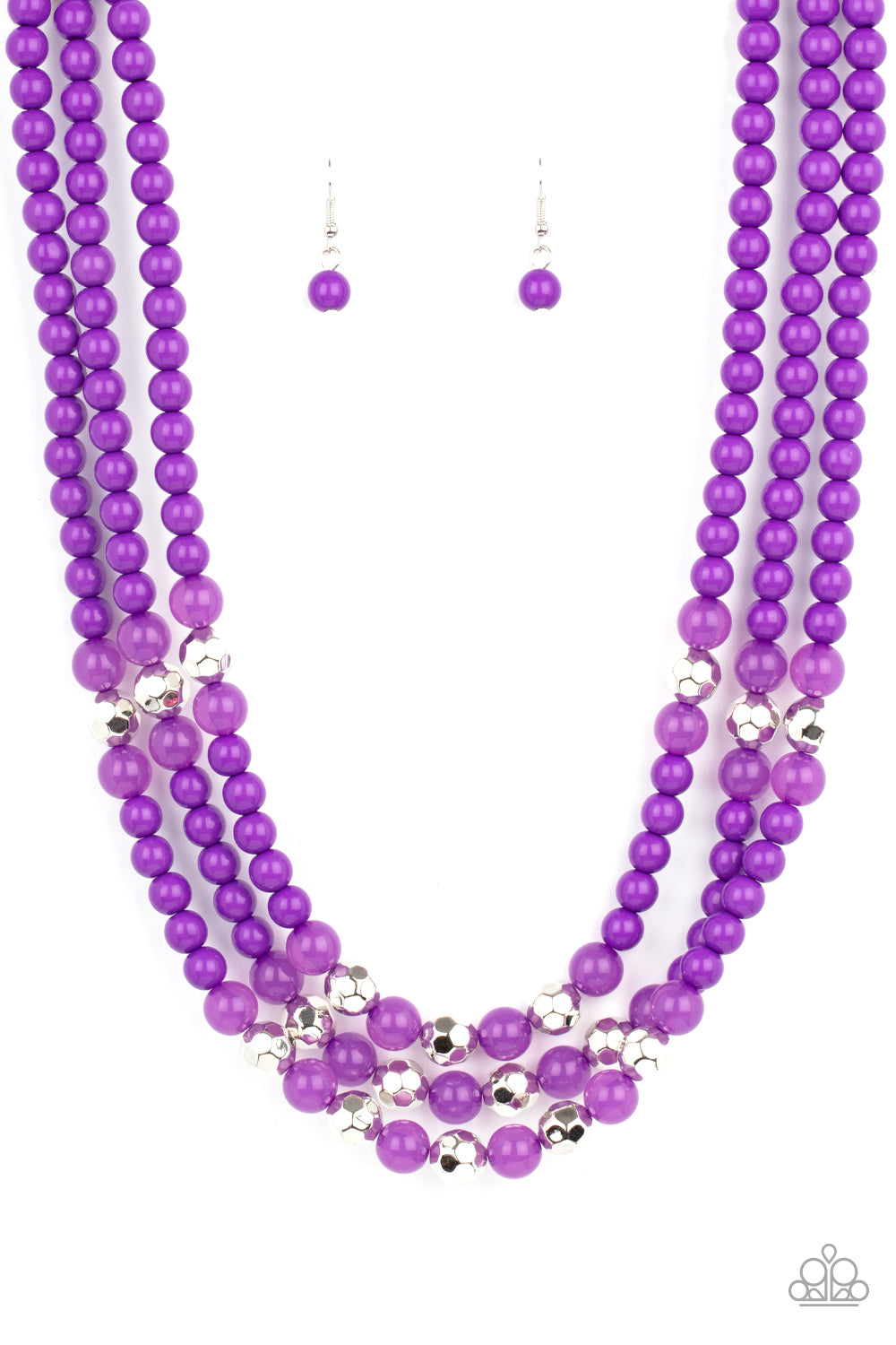 Paparazzi Accessories - STAYCATION All I Ever Wanted - Purple Necklace