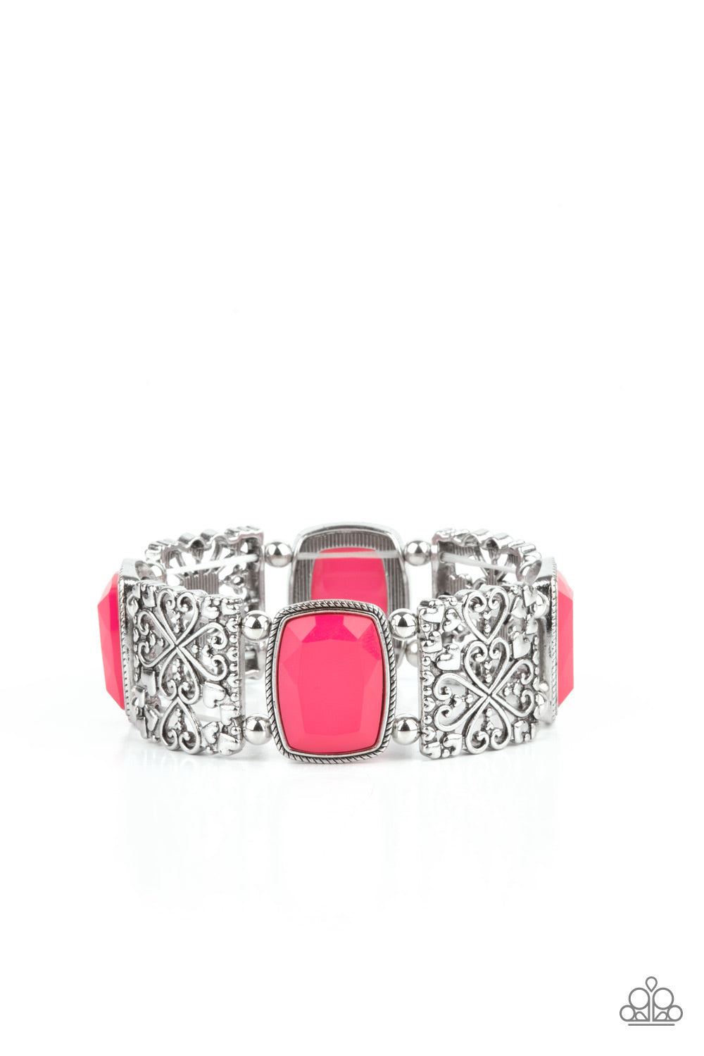 Paparazzi Accessories - Colorful Coronation - Pink Braclet