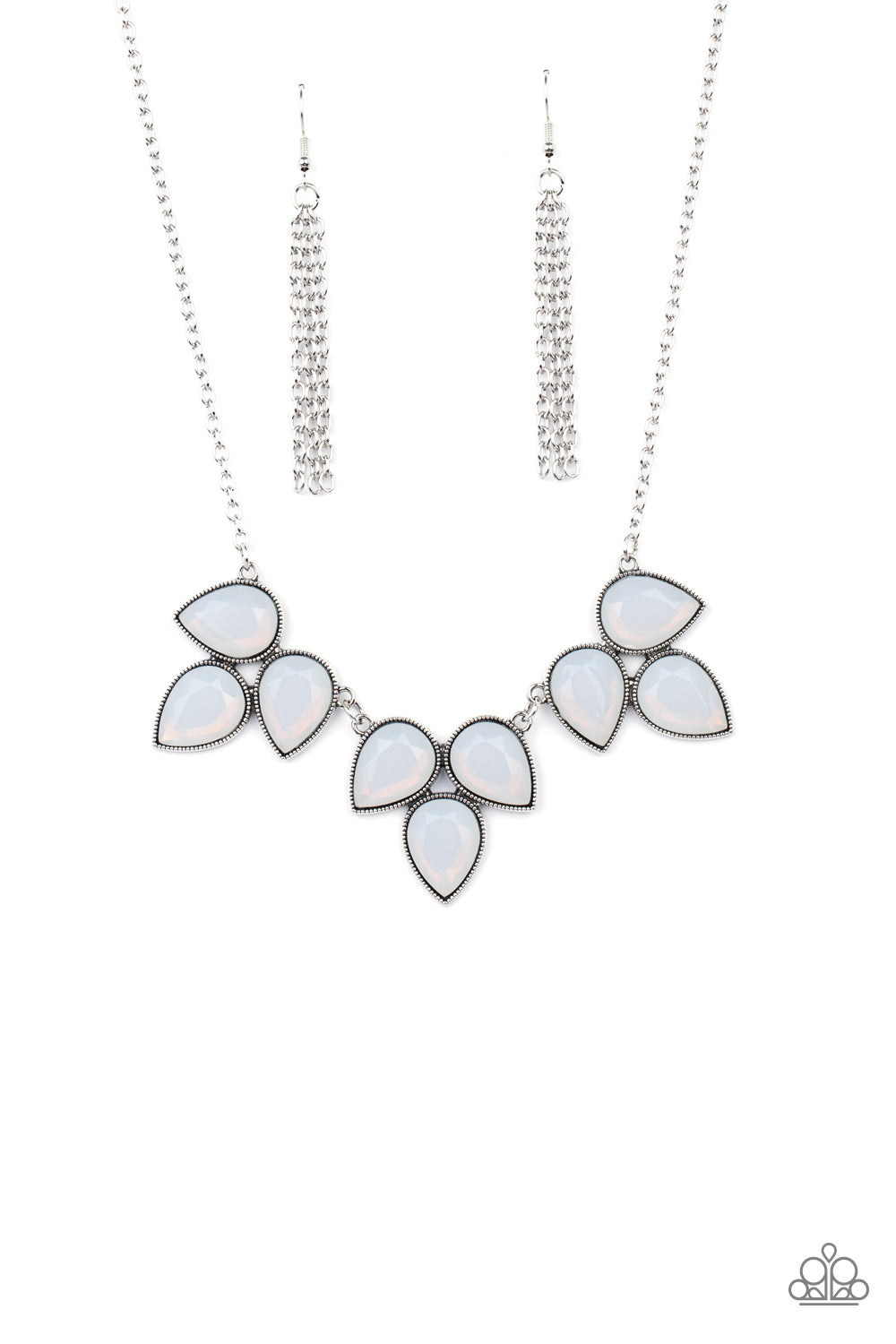 Paparazzi Accessories -Prairie Fairytale - White Necklace