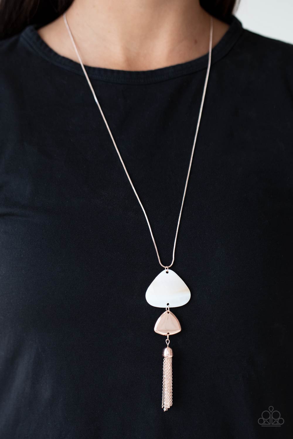 Paparazzi Accessories - TIDE You Over - Rose Gold Necklace