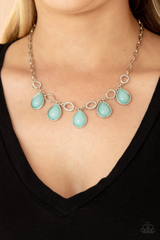 Paparazzi Accessories - Majestically Mystic - Blue Necklace