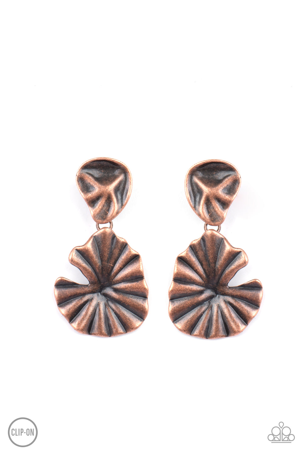 Paparazzi Accessories - Empress Of The Amazon - Copper Earring