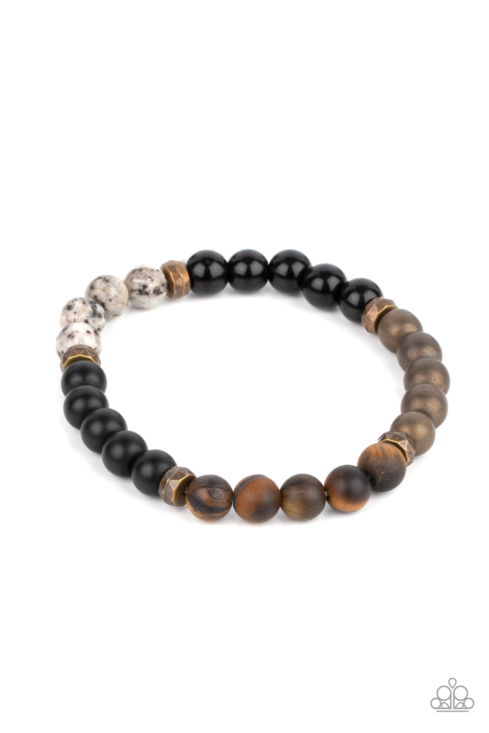 Paparazzi Accessories - Petrified Powerhouse - Multi Bracelet