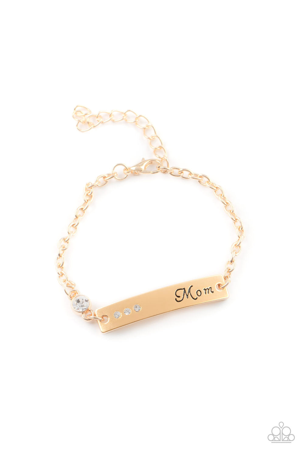 Paparazzi Accessories -Mom Always Knows - Gold Bracelet