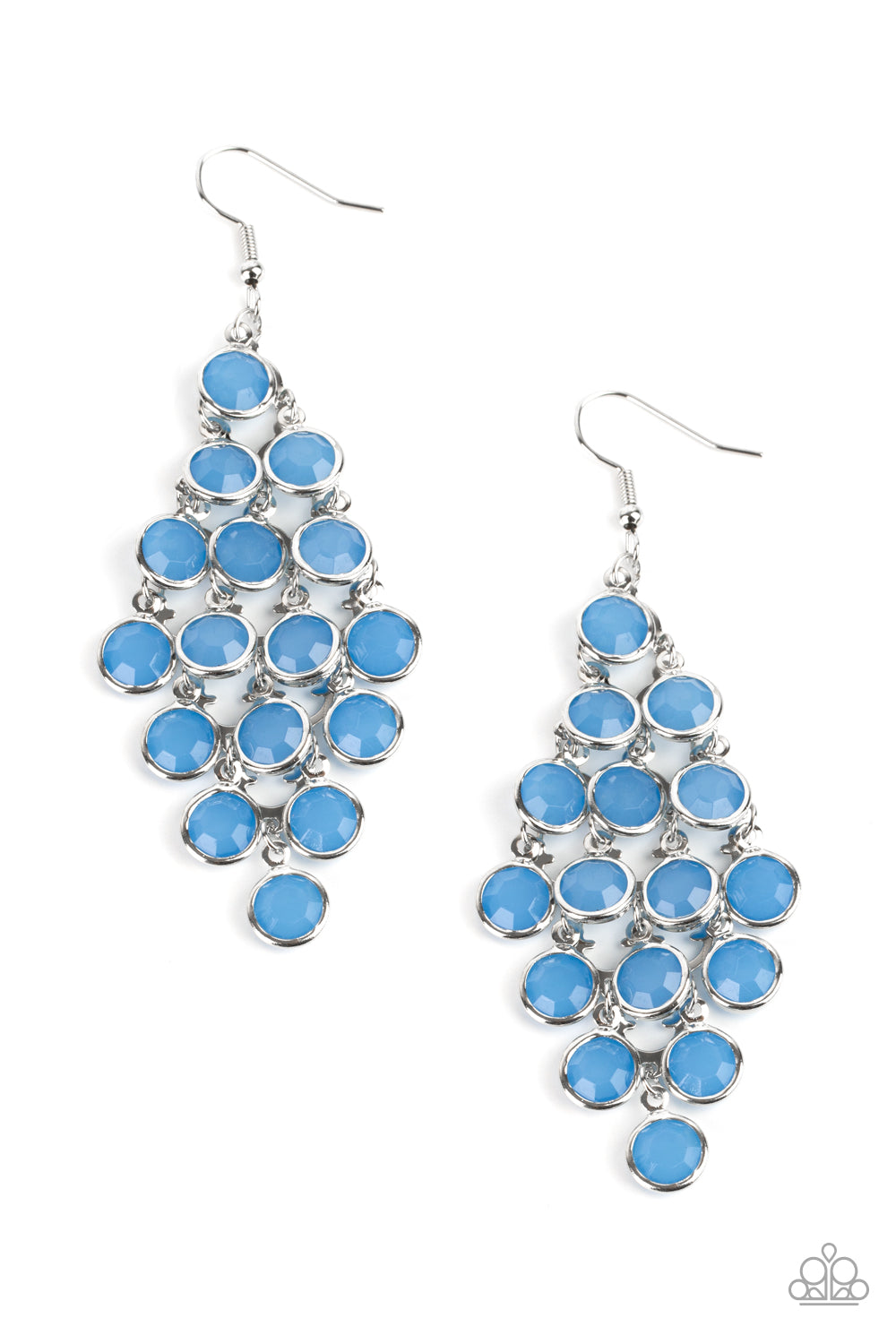 Paparazzi Accessories - With All DEW Respect - Blue Earring