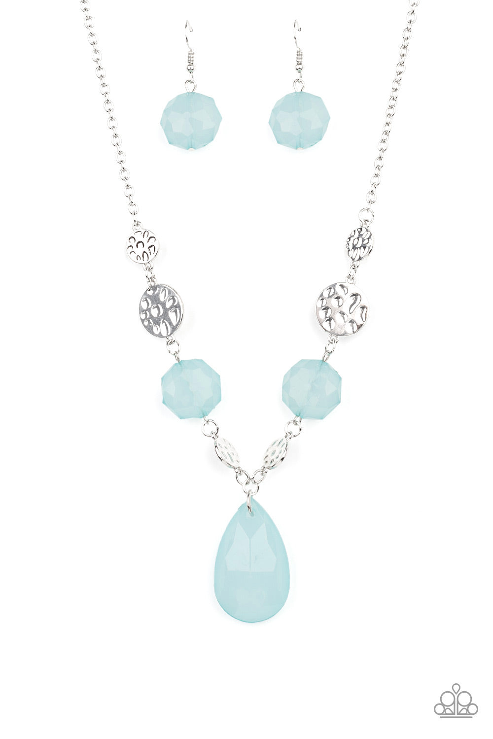 Paparazzi Accessories - DEW What You Wanna DEW - Blue Necklace