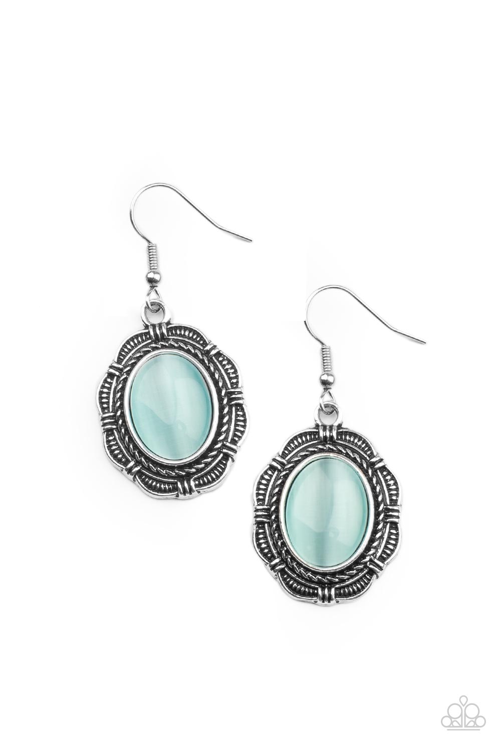 Paparazzi Accessories - Garden Party Perfection - Blue Earrings