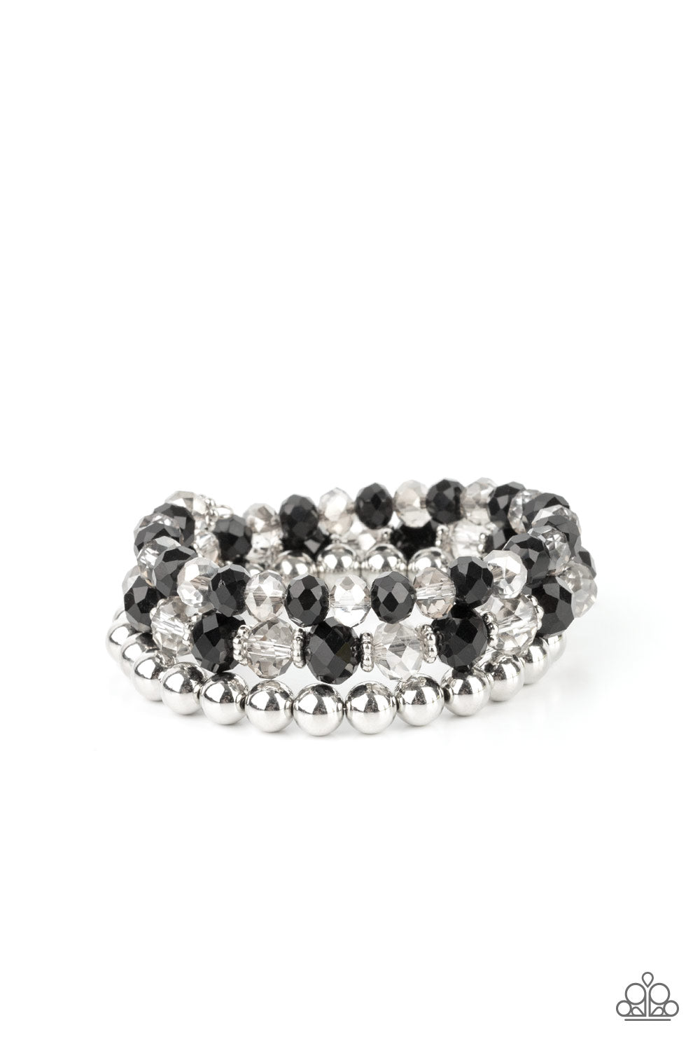 Paparazzi Accessories - Gimme Gimme - Black Bracelet