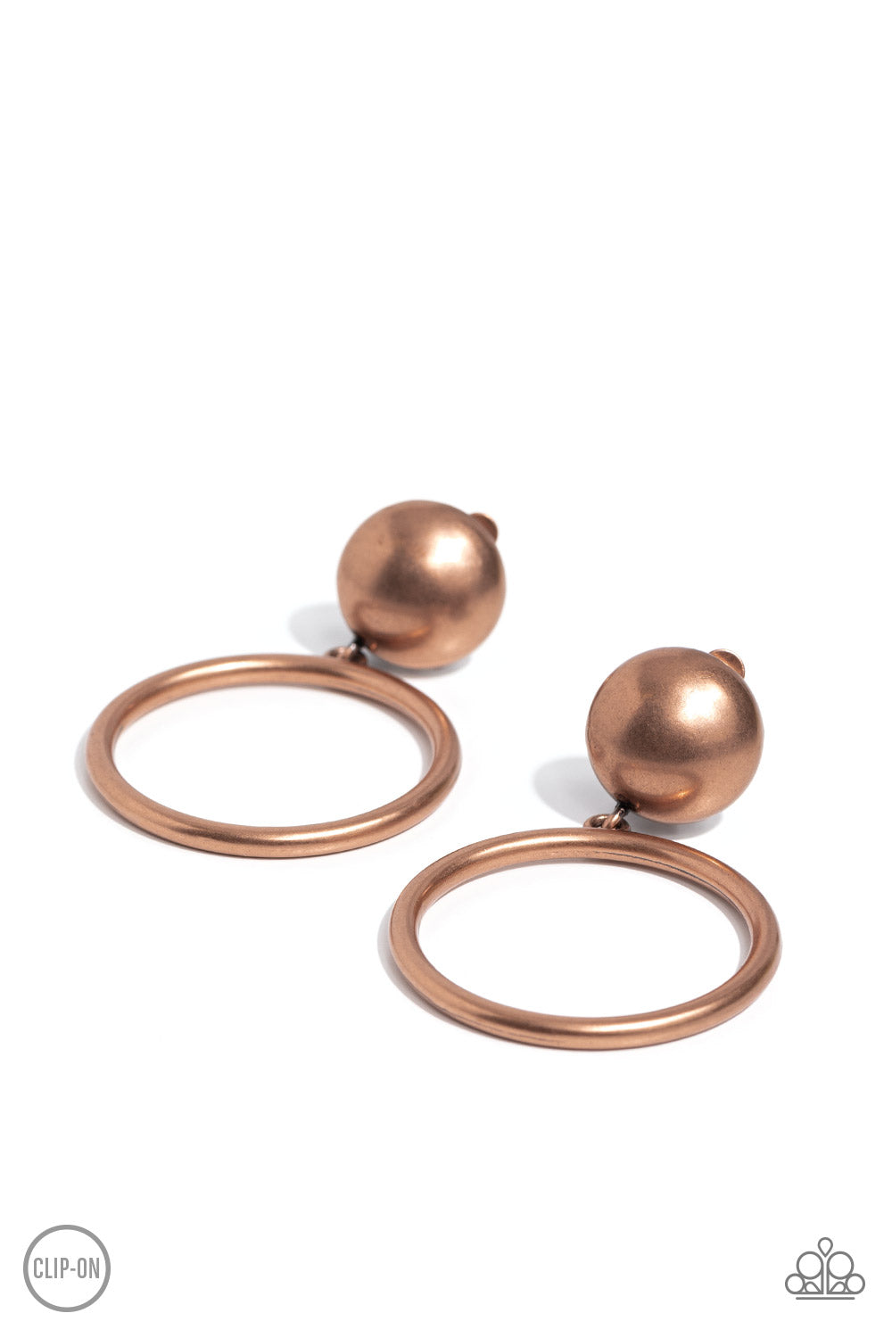 Paparazzi Accessories - Classic Candescence - Copper Earring