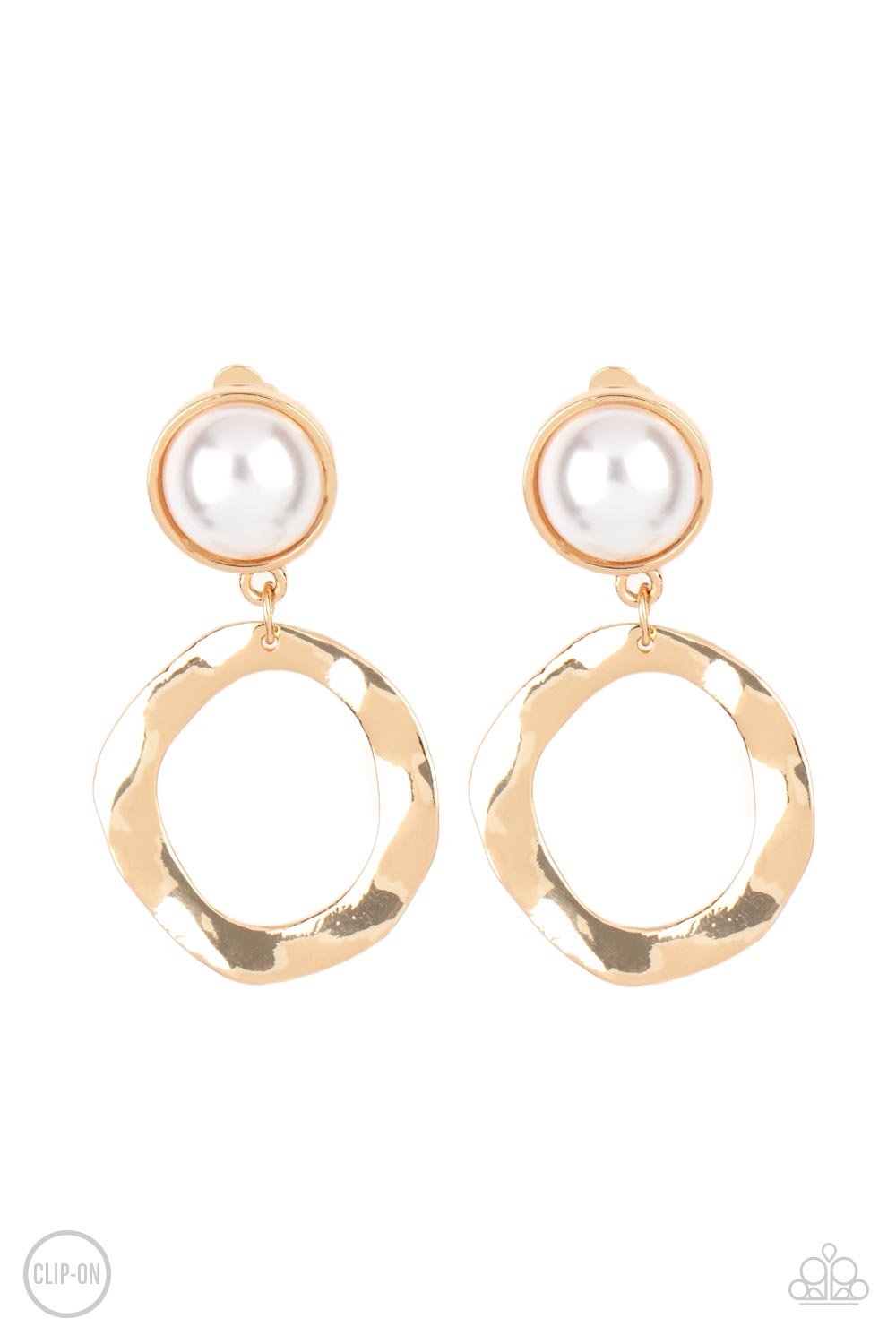 Paparazzi Accessories - Vintage Veracity - Gold Earring