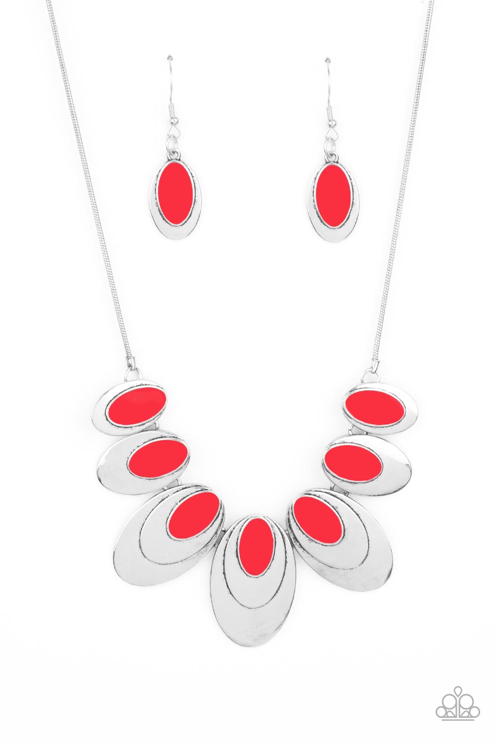 Paparazzi Accessories - Endless Eclipse - Red Necklace