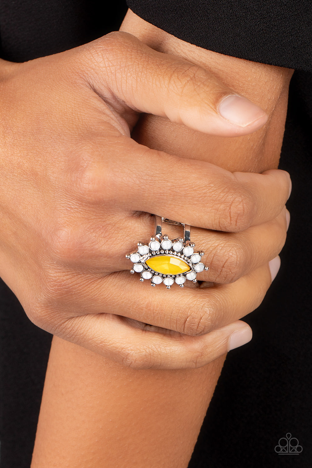 Paparazzi Accessories - Everlasting Eden - Yellow Ring