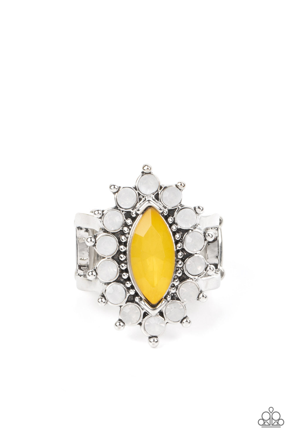 Paparazzi Accessories - Everlasting Eden - Yellow Ring