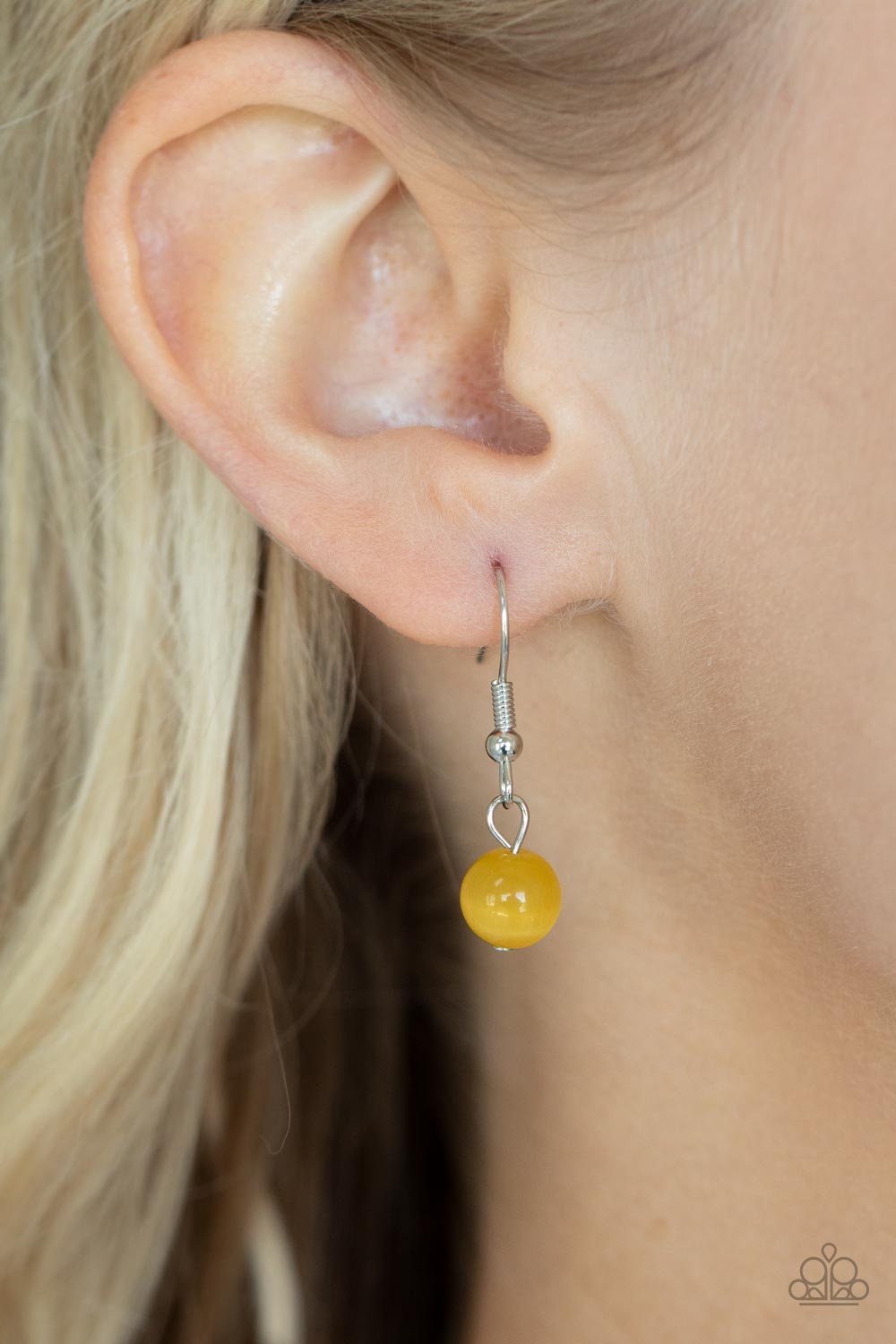 Paparazzi Accessories - Celestial Compass - Yellow Necklace