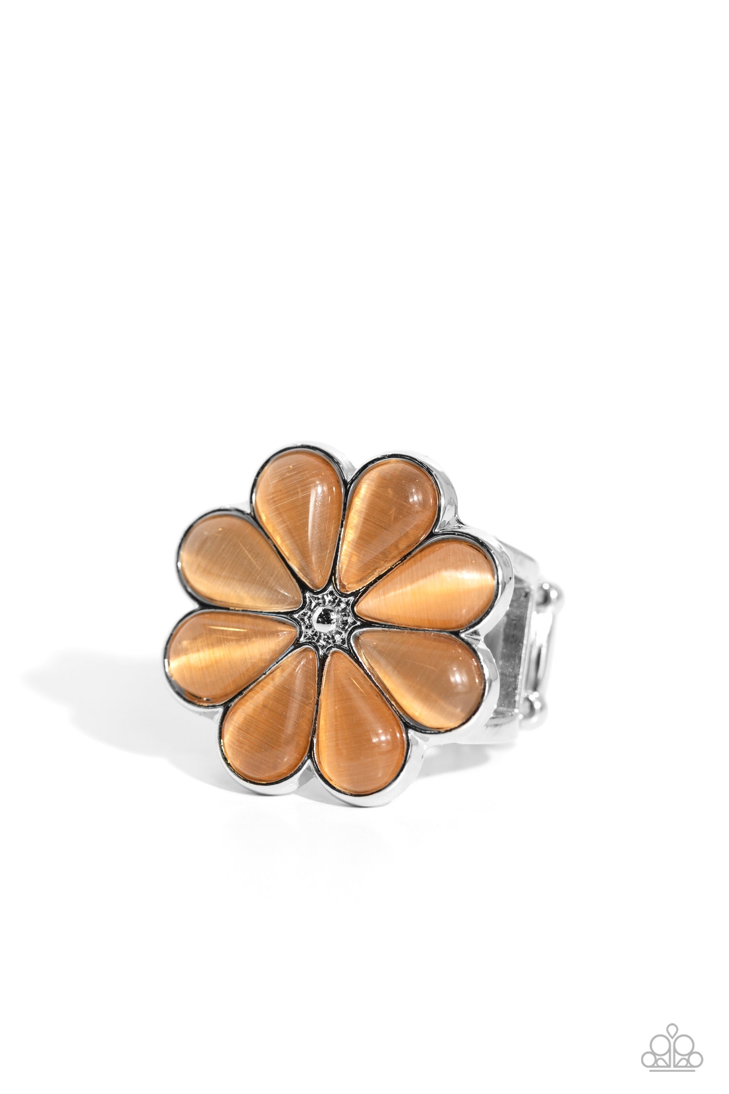 Paprazzi Accessories - Gemstone Garden - Orange Ring