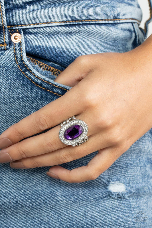 Paparazzi Accessories - Always OVAL-achieving - Purple Ring