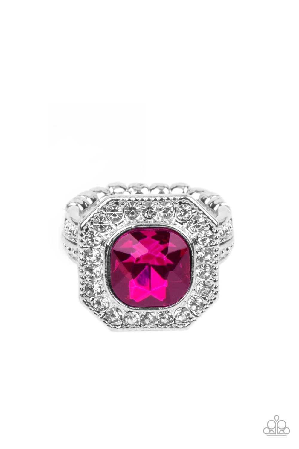 Paparazzi Accessories - Title Match - Pink Ring