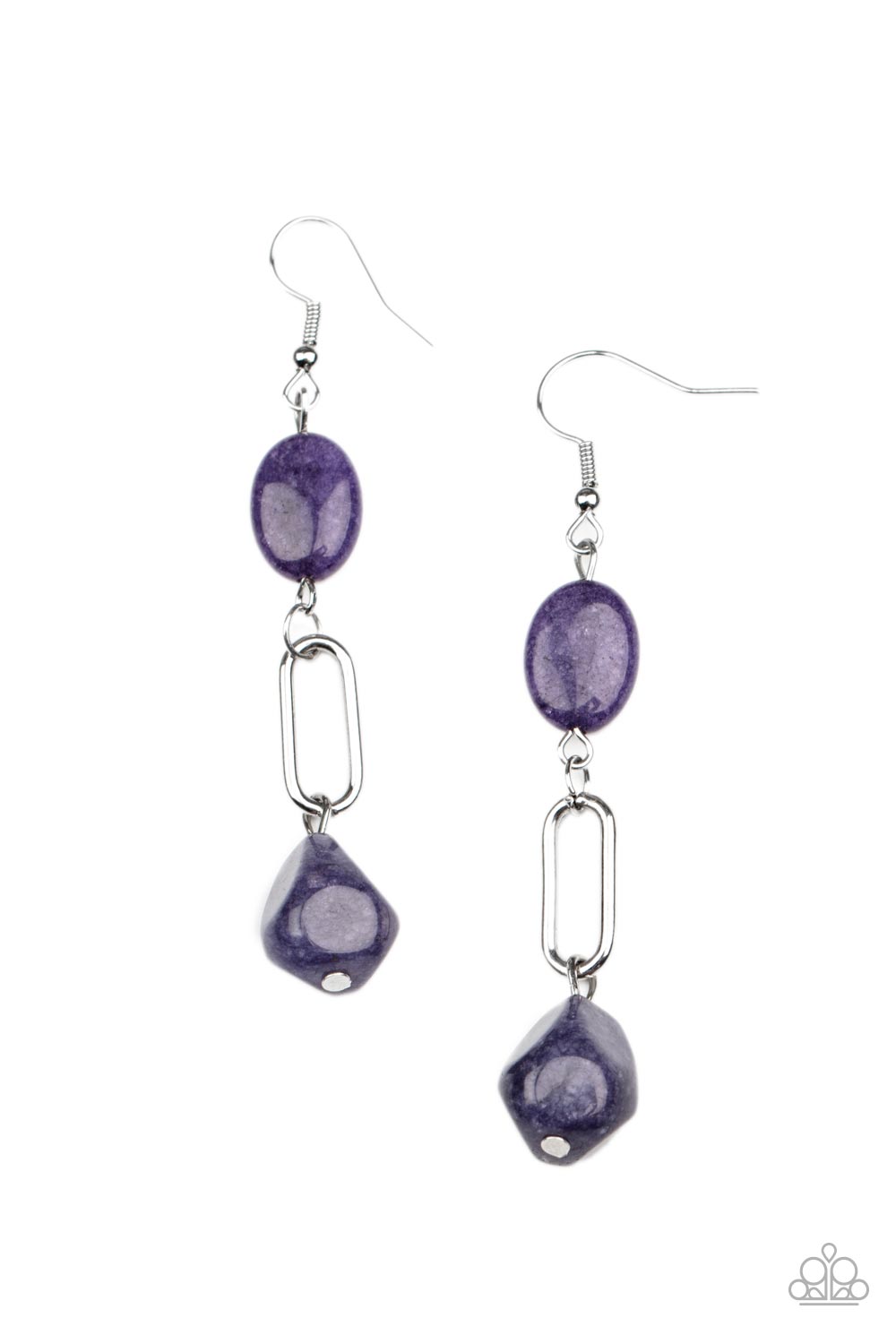 Paparazzi Accessories - Stone Apothecary - Purple Earring