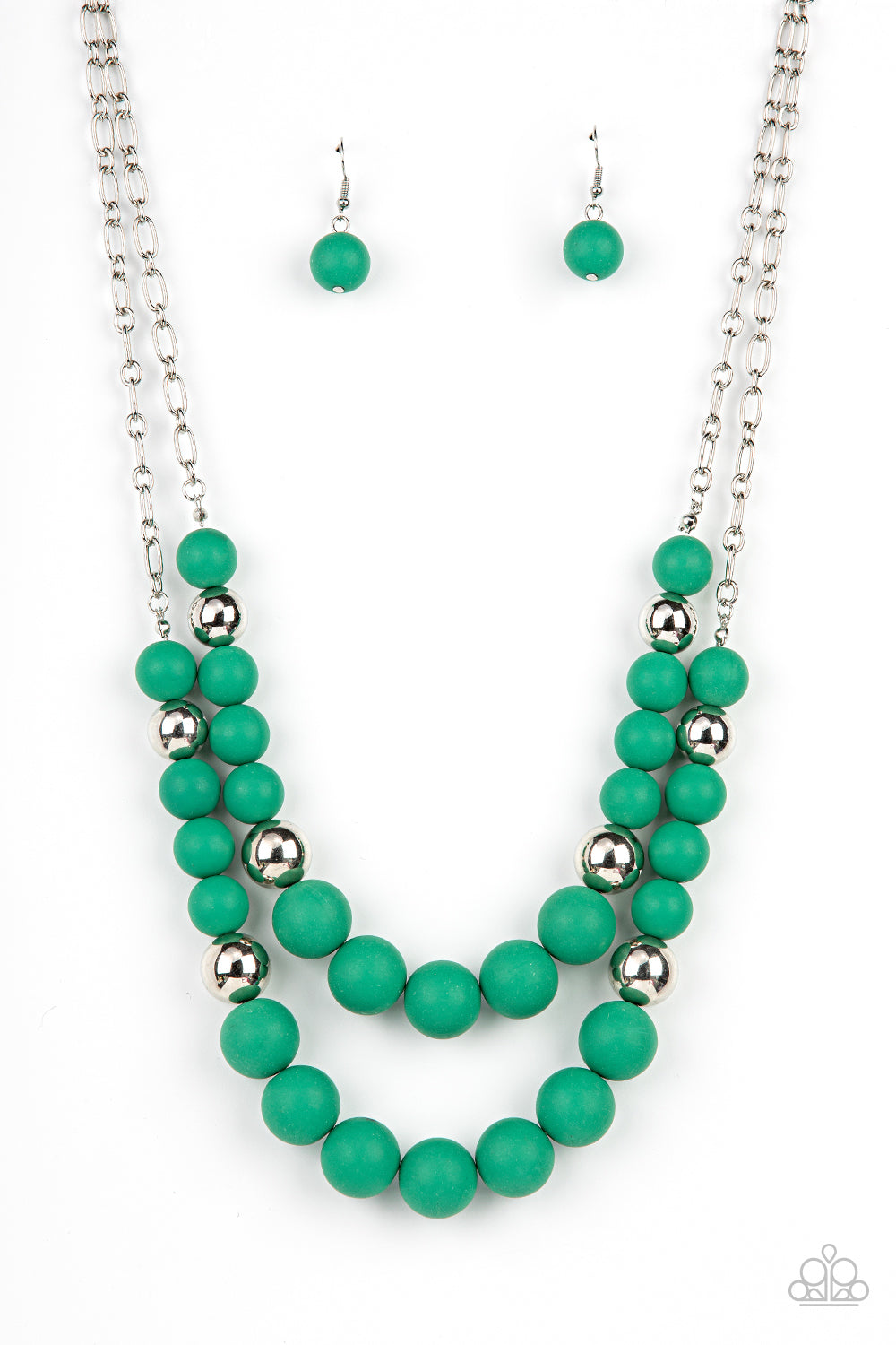 Paparazzi Accessories - Vivid Vanity - Green Necklace