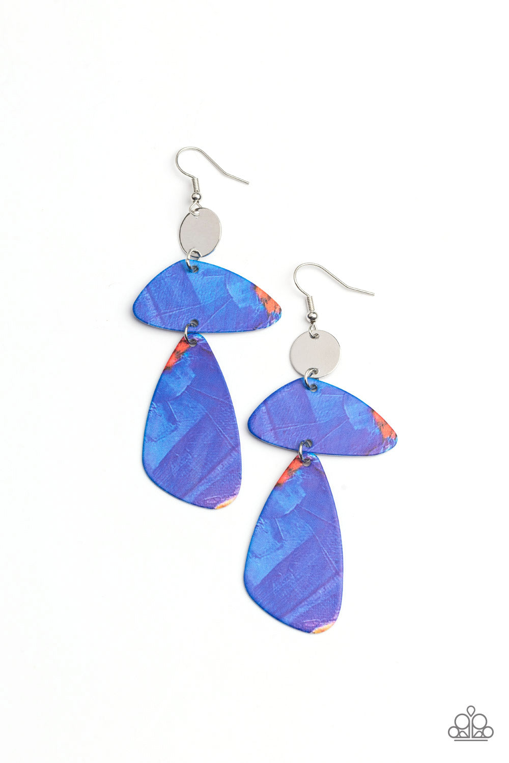 Paparazzi Accessories - SWATCH Me Now - Blue Earring