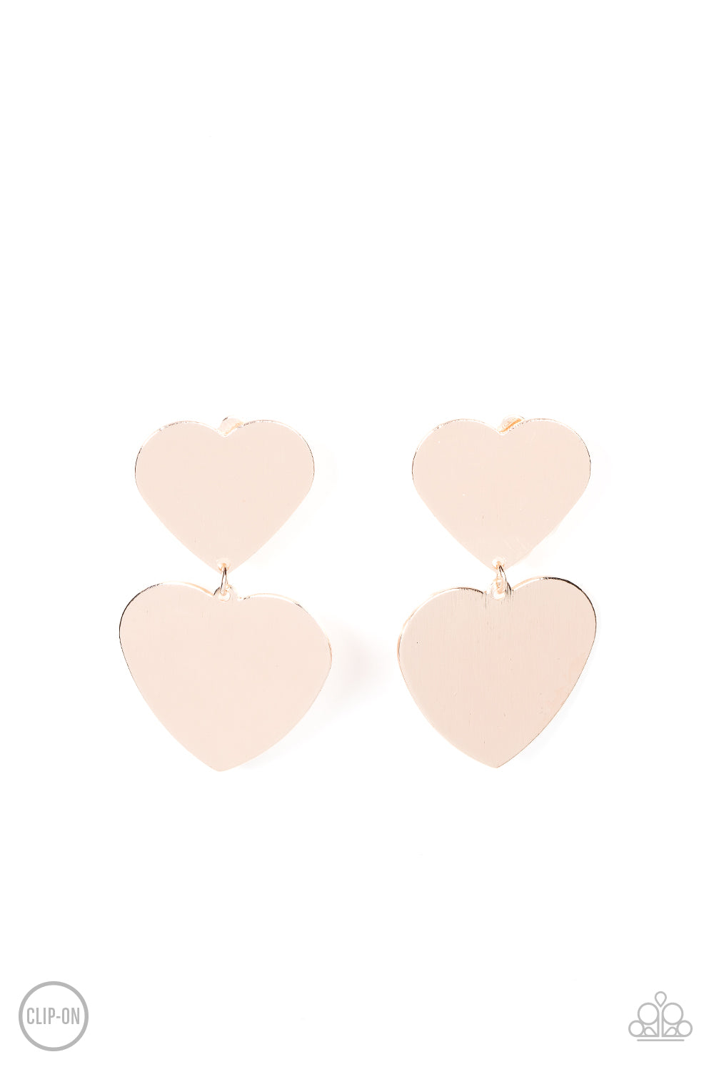 Paparazzi Accessories - Cowgirl Crush - Rose Gold Earring