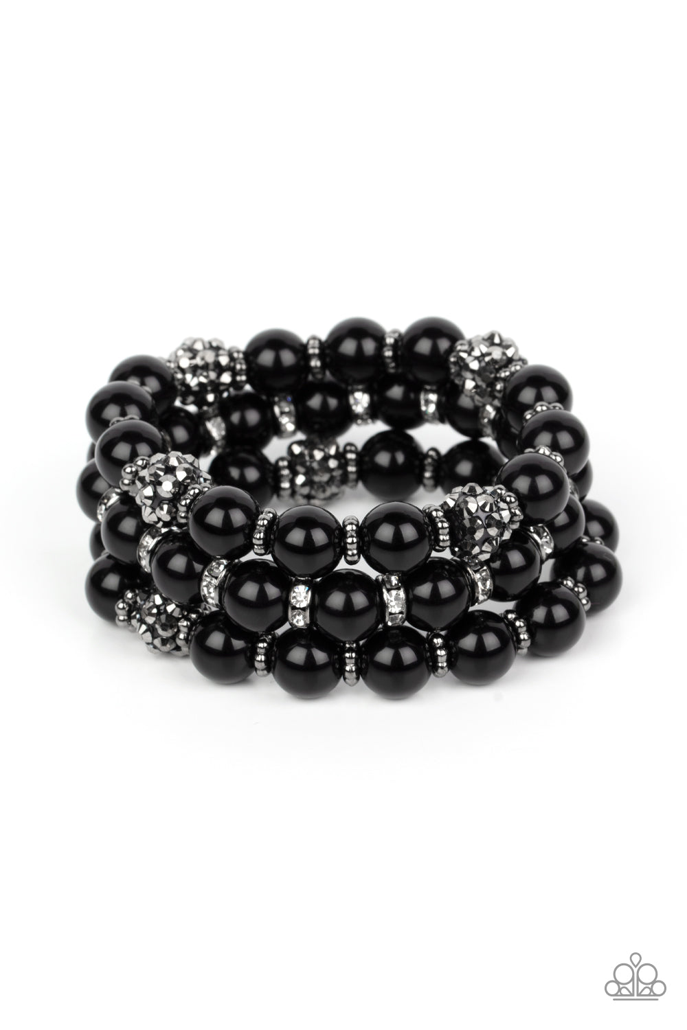 Paparazzi Accessories - Poshly Packing - Black Bracelet