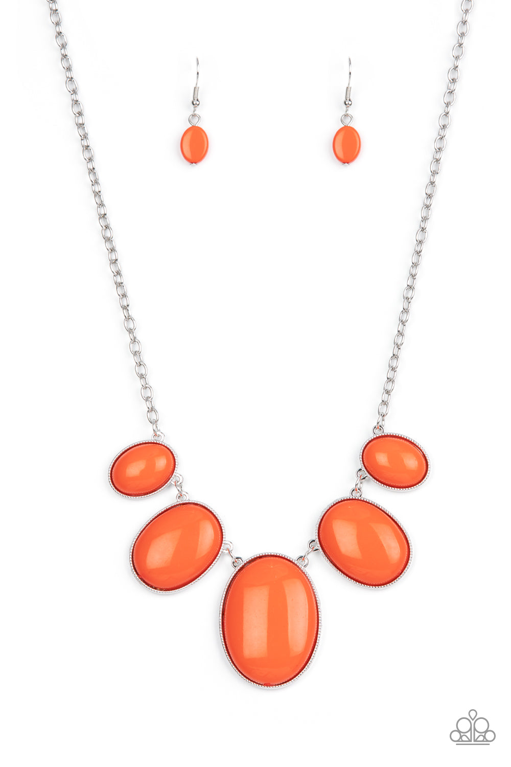 Paparazzi Accessories - Vivacious Vanity - Orange Necklace