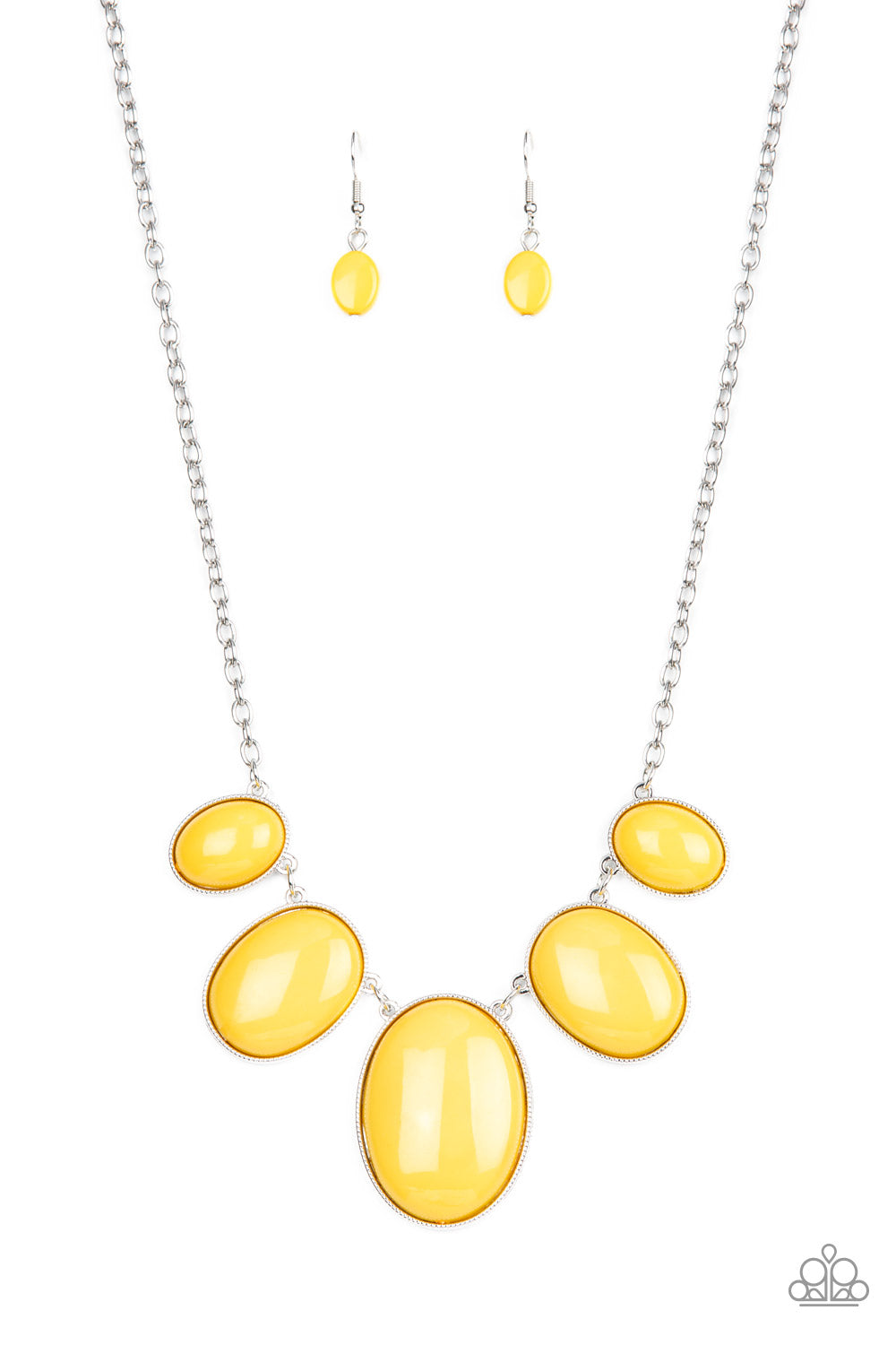 Paparazzi Accessories - Vivacious Vanity - Yellow Necklace