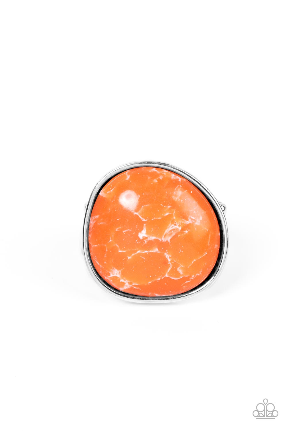 Paparazzi Accessories - Aesthetically Authentic - Orange Earring